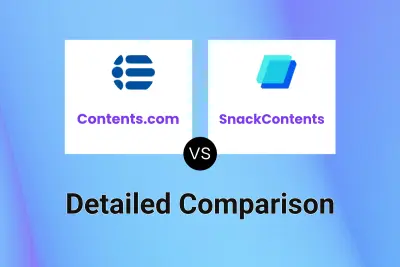 Contents.com vs SnackContents Detailed comparison features, price