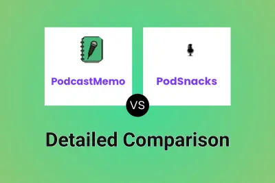 PodcastMemo vs PodSnacks