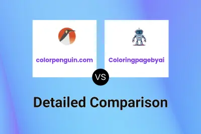 colorpenguin.com vs Coloringpagebyai