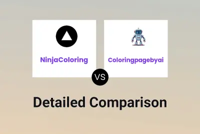 NinjaColoring vs Coloringpagebyai