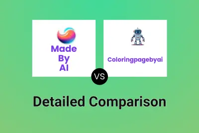 Made By AI vs Coloringpagebyai