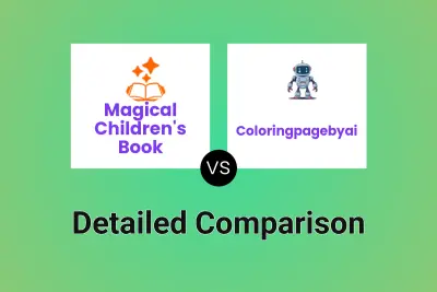 Magical Children's Book vs Coloringpagebyai