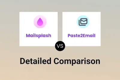 Mailsplash vs Paste2Email