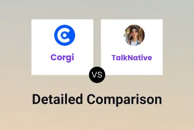 Corgi vs TalkNative