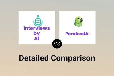 Interviews by AI vs ParakeetAI