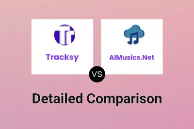 Tracksy vs AIMusics.Net