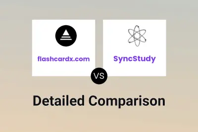 flashcardx.com vs SyncStudy