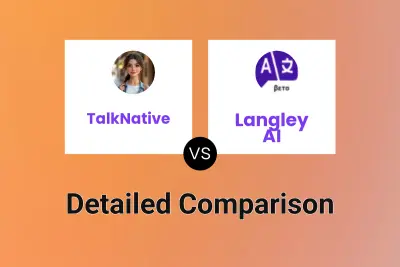 TalkNative vs Langley AI