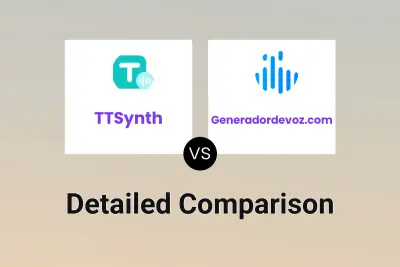 TTSynth vs Generadordevoz.com