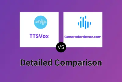 TTSVox vs Generadordevoz.com