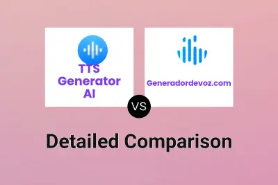 TTS Generator AI vs Generadordevoz.com