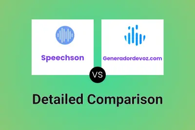 Speechson vs Generadordevoz.com