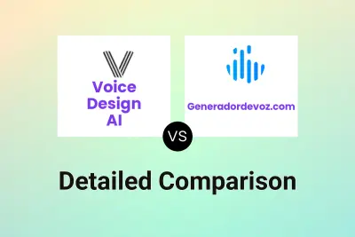 Voice Design AI vs Generadordevoz.com