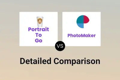 Portrait To Go vs PhotoMaker