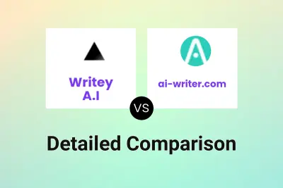 Writey A.I vs ai-writer.com