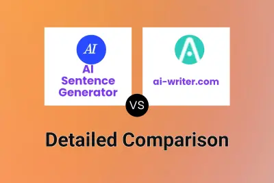 AI Sentence Generator vs ai-writer.com