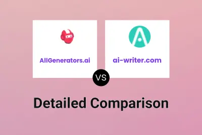 AllGenerators.ai vs ai-writer.com