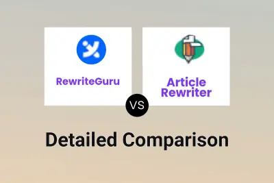 RewriteGuru vs Article Rewriter