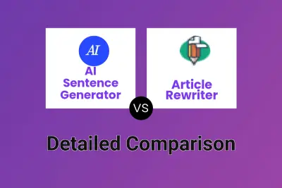 AI Sentence Generator vs Article Rewriter