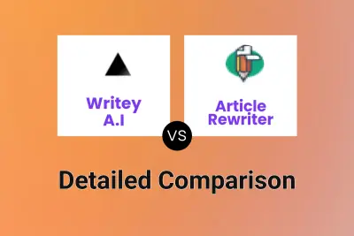 Writey A.I vs Article Rewriter