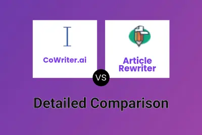 CoWriter.ai vs Article Rewriter