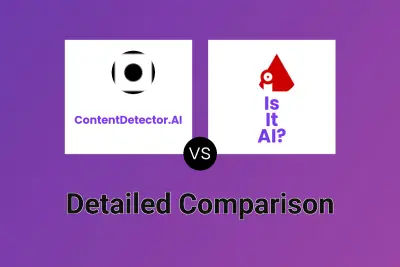 ContentDetector.AI vs Is It AI?