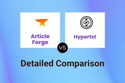 Article Forge vs Hypertxt