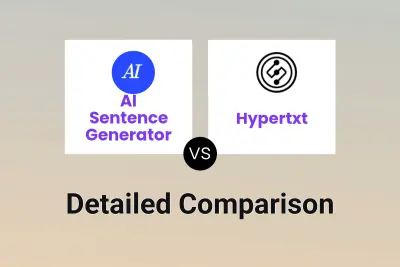 AI Sentence Generator vs Hypertxt