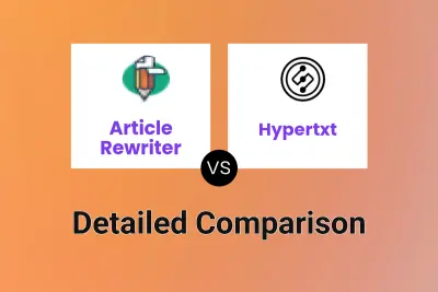 Article Rewriter vs Hypertxt