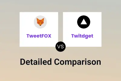 TweetFOX vs Twitdget