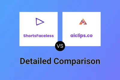 ShortsFaceless vs aiclips.co