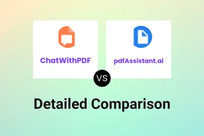 ChatWithPDF vs pdfAssistant.ai