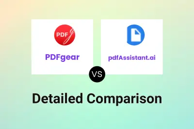 PDFgear vs pdfAssistant.ai