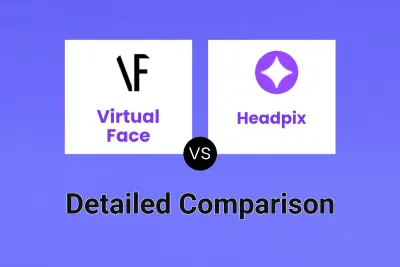 Virtual Face vs Headpix Detailed comparison features, price