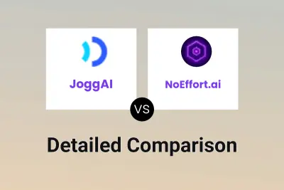 JoggAI vs NoEffort.ai