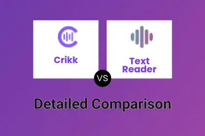 Crikk vs Text Reader