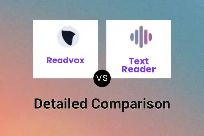 Readvox vs Text Reader