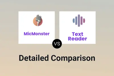 MicMonster vs Text Reader