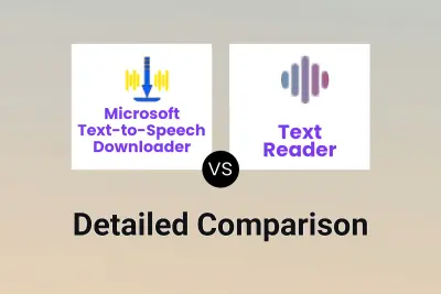 Microsoft Text-to-Speech Downloader vs Text Reader