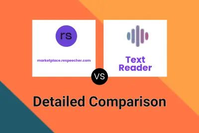 marketplace.respeecher.com vs Text Reader