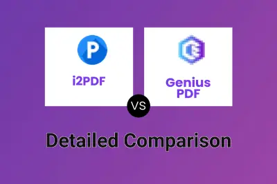 i2PDF vs Genius PDF