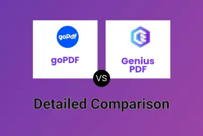 goPDF vs Genius PDF