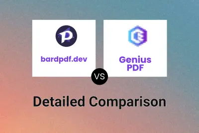 bardpdf.dev vs Genius PDF