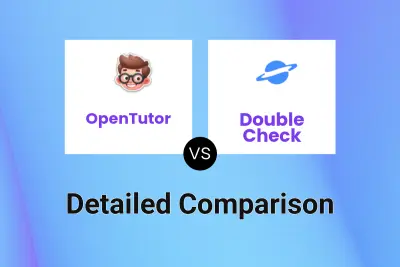 OpenTutor vs Double Check