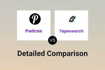 Podcas vs Tapesearch