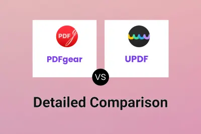 PDFgear vs UPDF