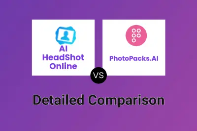 AI HeadShot Online vs PhotoPacks.AI