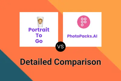 Portrait To Go vs PhotoPacks.AI