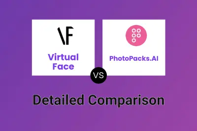 Virtual Face vs PhotoPacks.AI