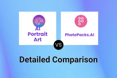 AI Portrait Art vs PhotoPacks.AI